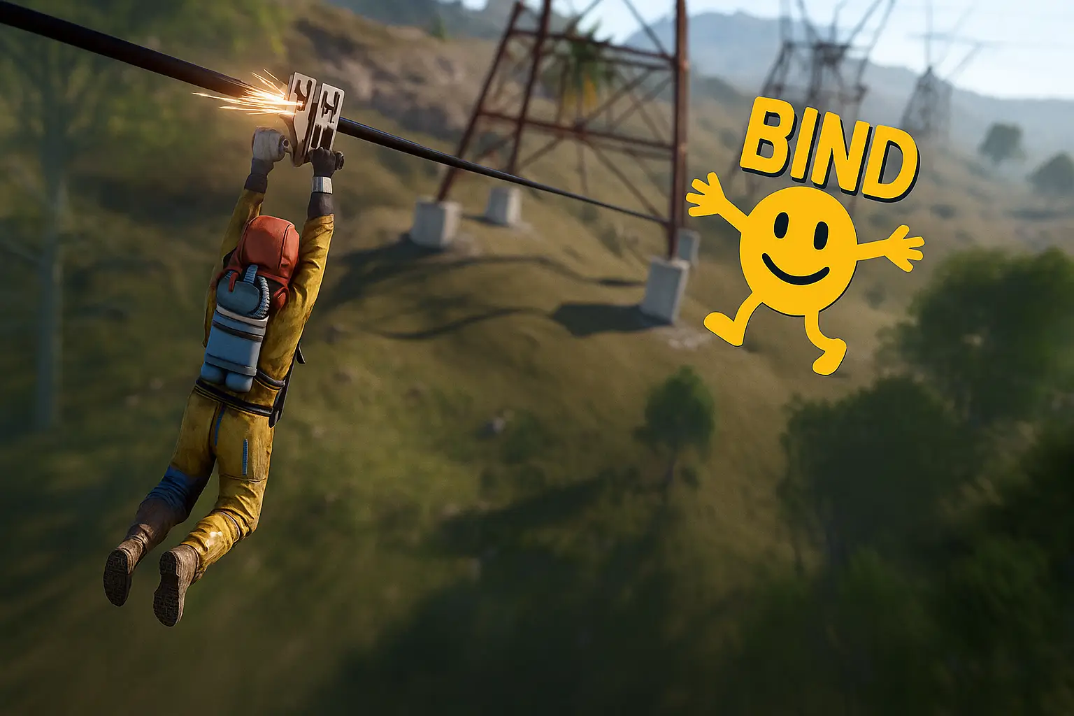 Rust binds: Master Survival, Raids & Style