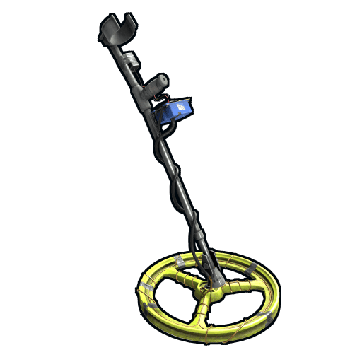 metal detector rust