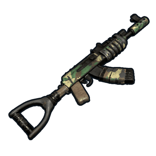 military camo ak47 rust