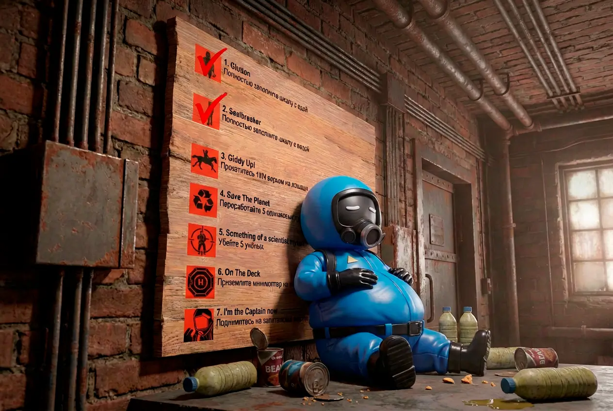 Все Скрытые Достижения в Расте