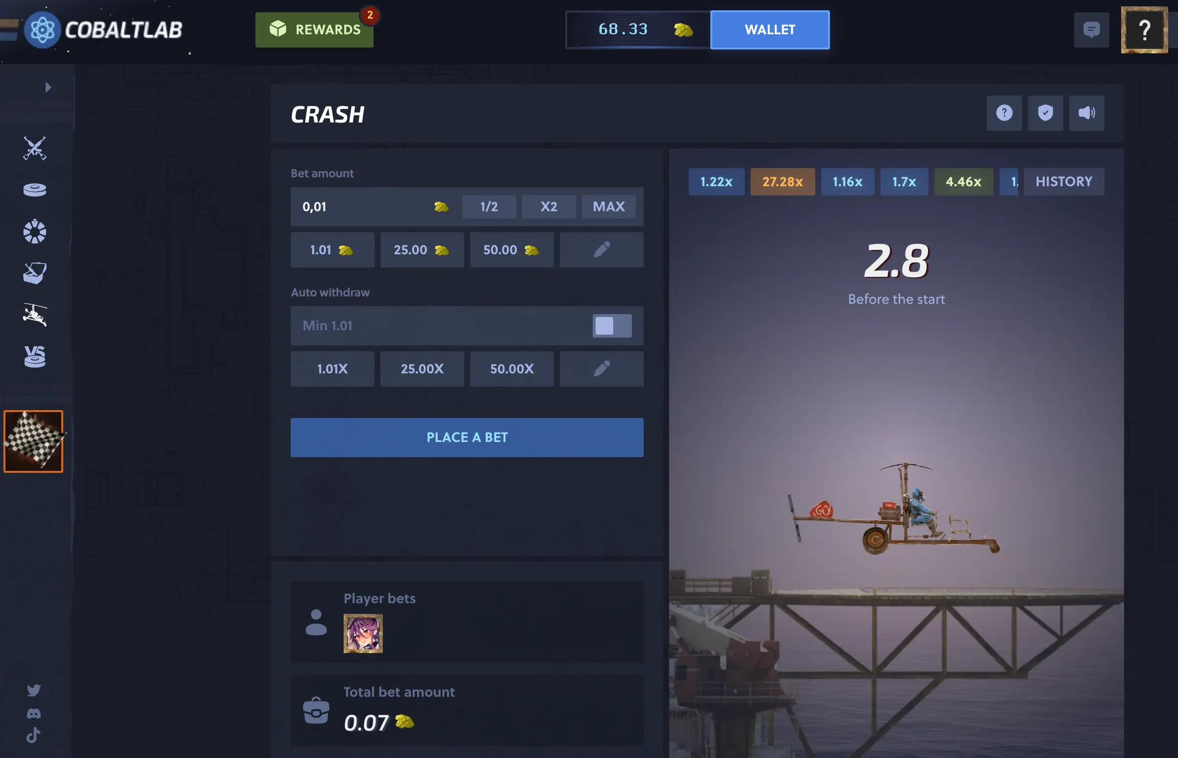 Rust gambling websites, crash mode gambling