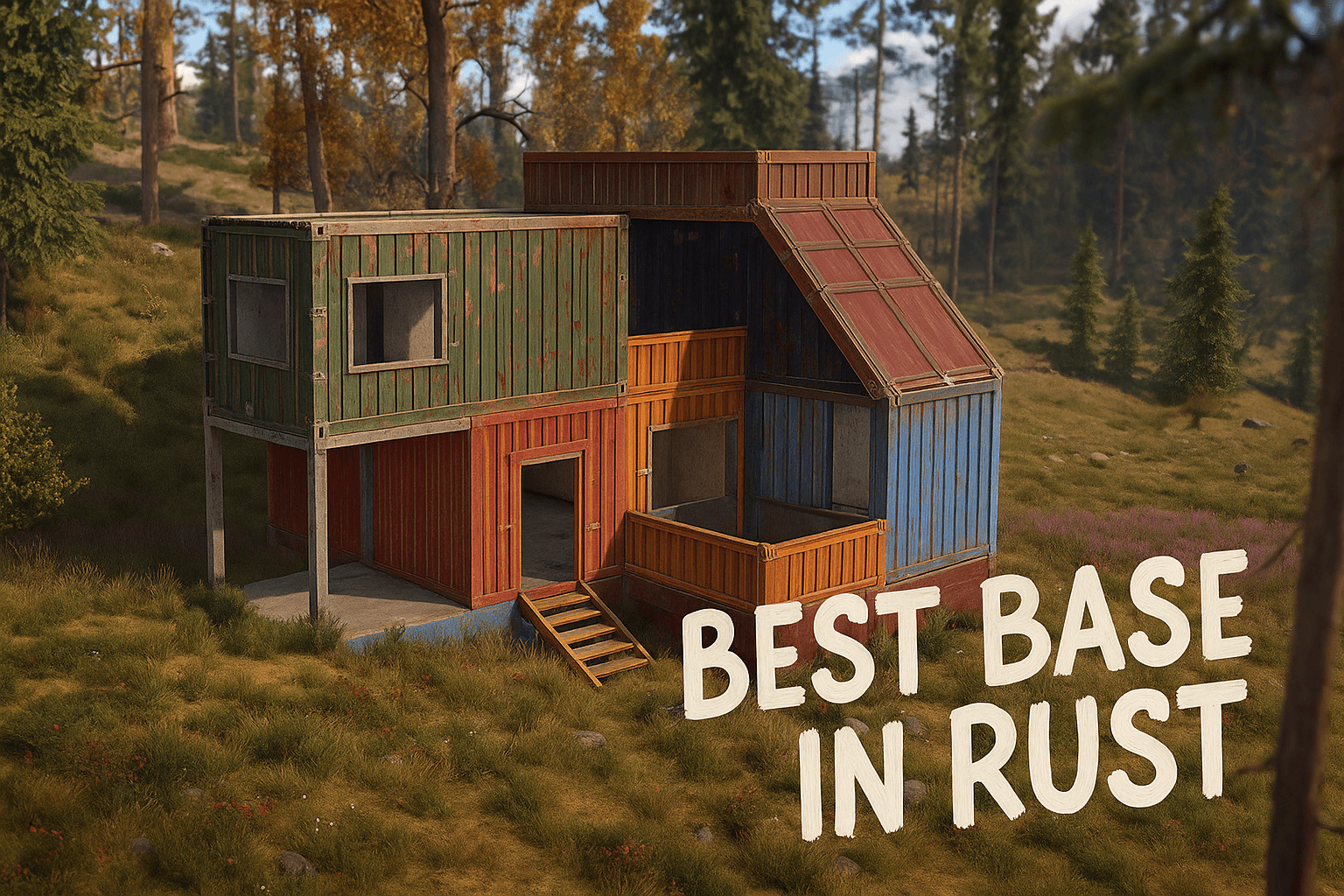 The Ultimate Rust Base Design Guide 2025: How to Build Smart & Survive