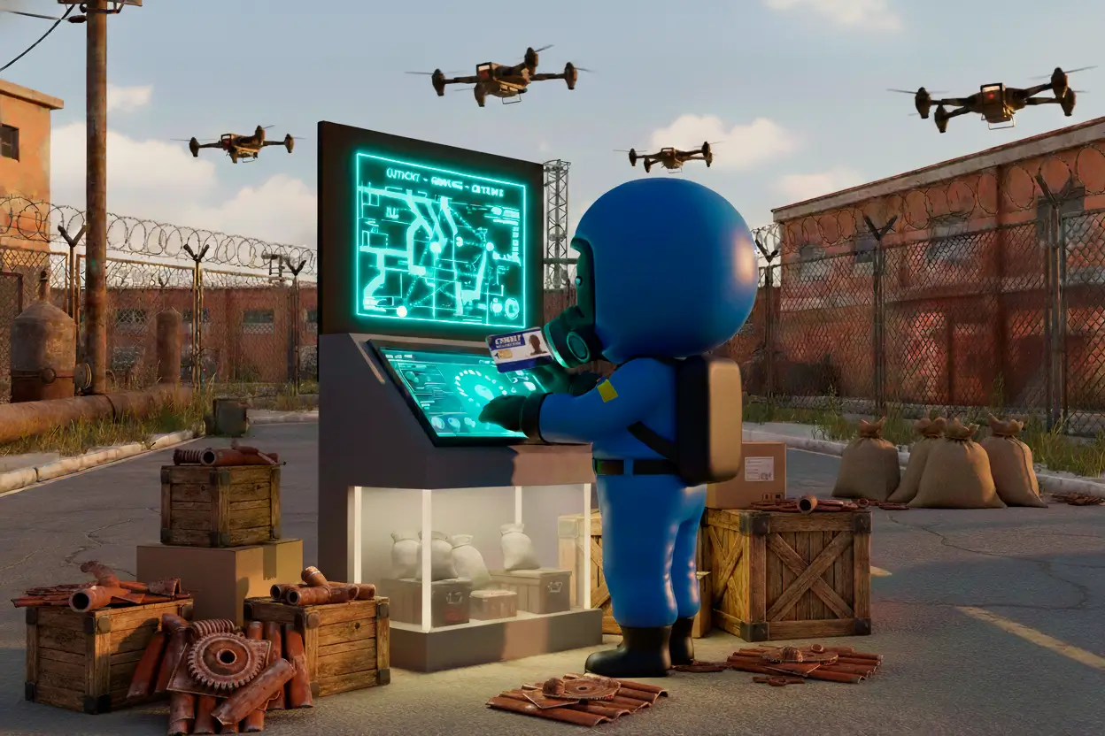 Дроны и магазины на аутпосте: как торговать и доставлять лут безопасно в Rust